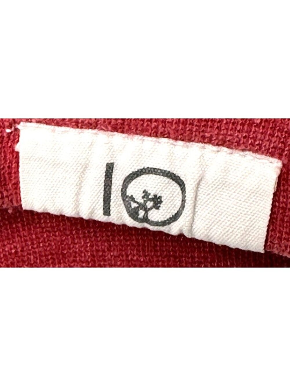 tentree Hoodie Women Large Red Graphic Logo Pullover Kangaroo Pocket Long Sleeve - Picture 8 of 11